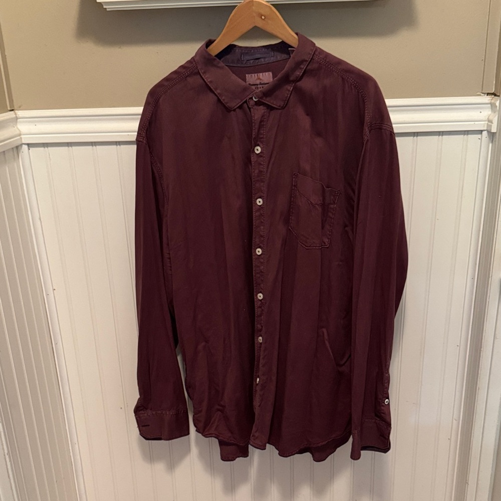 Tommy Bahama Deep Red Shirt Jacket